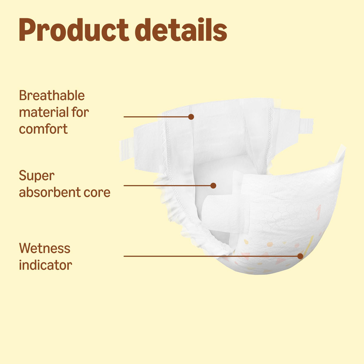 by Amazon Nappies - Size 2 (3-6kg) - 102 count (3 Packs of 34)