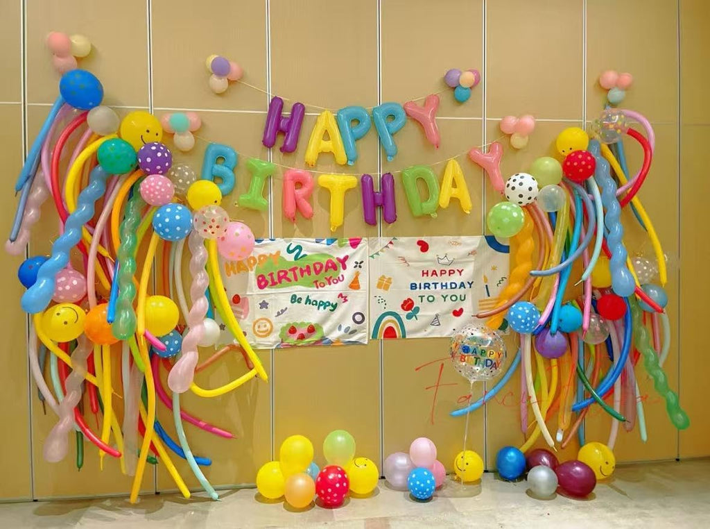 260 Balloons - Clear Long Balloons for Tying Balloon Arch & Balloon Ties