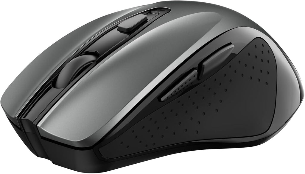 Trust Nito Ergonomic Wireless Mouse with Thumb Rest, 6 Buttons
