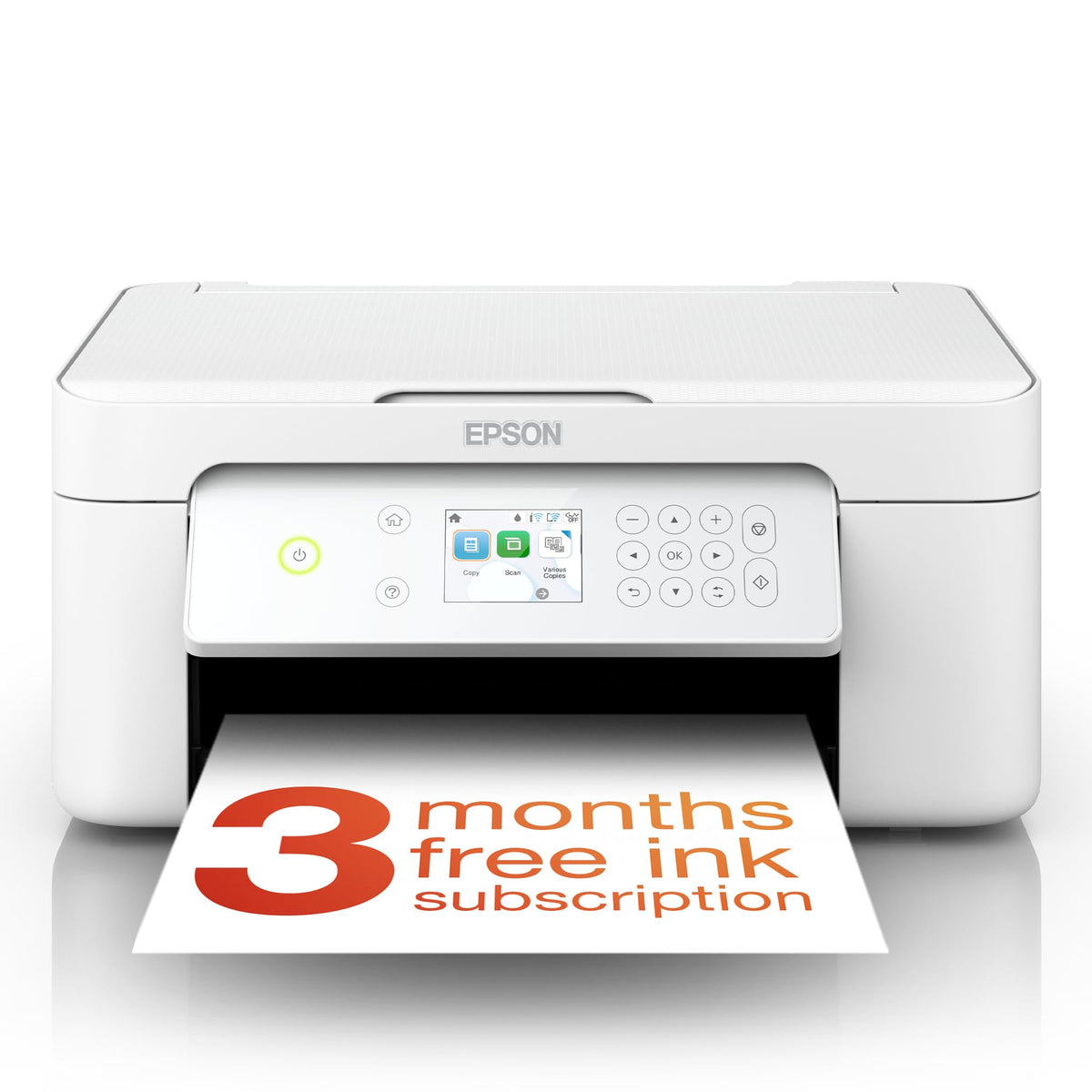 Epson Expression Home XP-4200 3-in-1 Ink Multifunction Printer, Scanner, Copier, WiFi, 1440dpi, Duplex, 2.4 Inch Display, DIN A4, incl. 3 Months Readyprint Flex Trial
