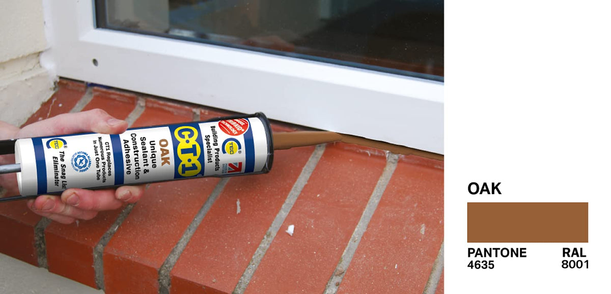 CT1 CT1SILVER Silver TRIBRID® Multi Purpose Sealant & Adhesive - 290ml