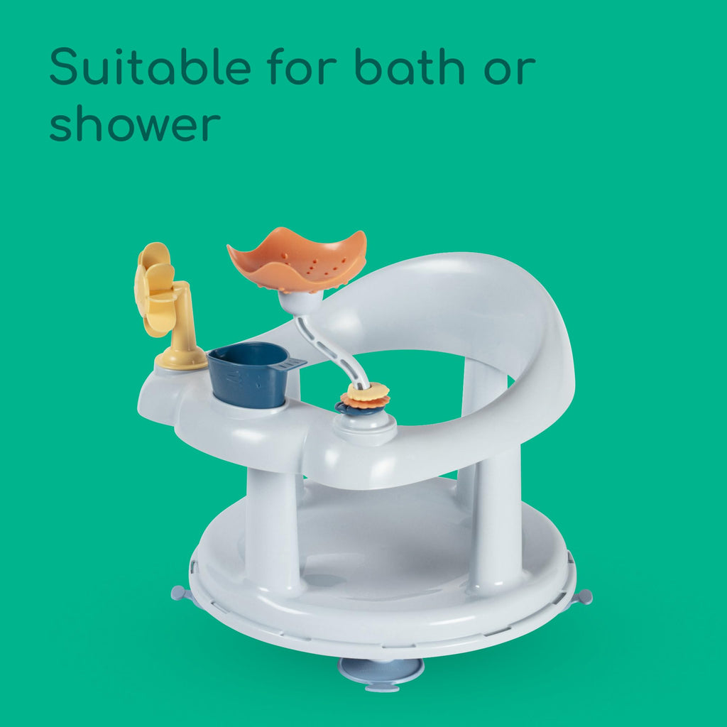 Bebeconfort Swivel Baby Bath Seat, 0–10 kg, Beige