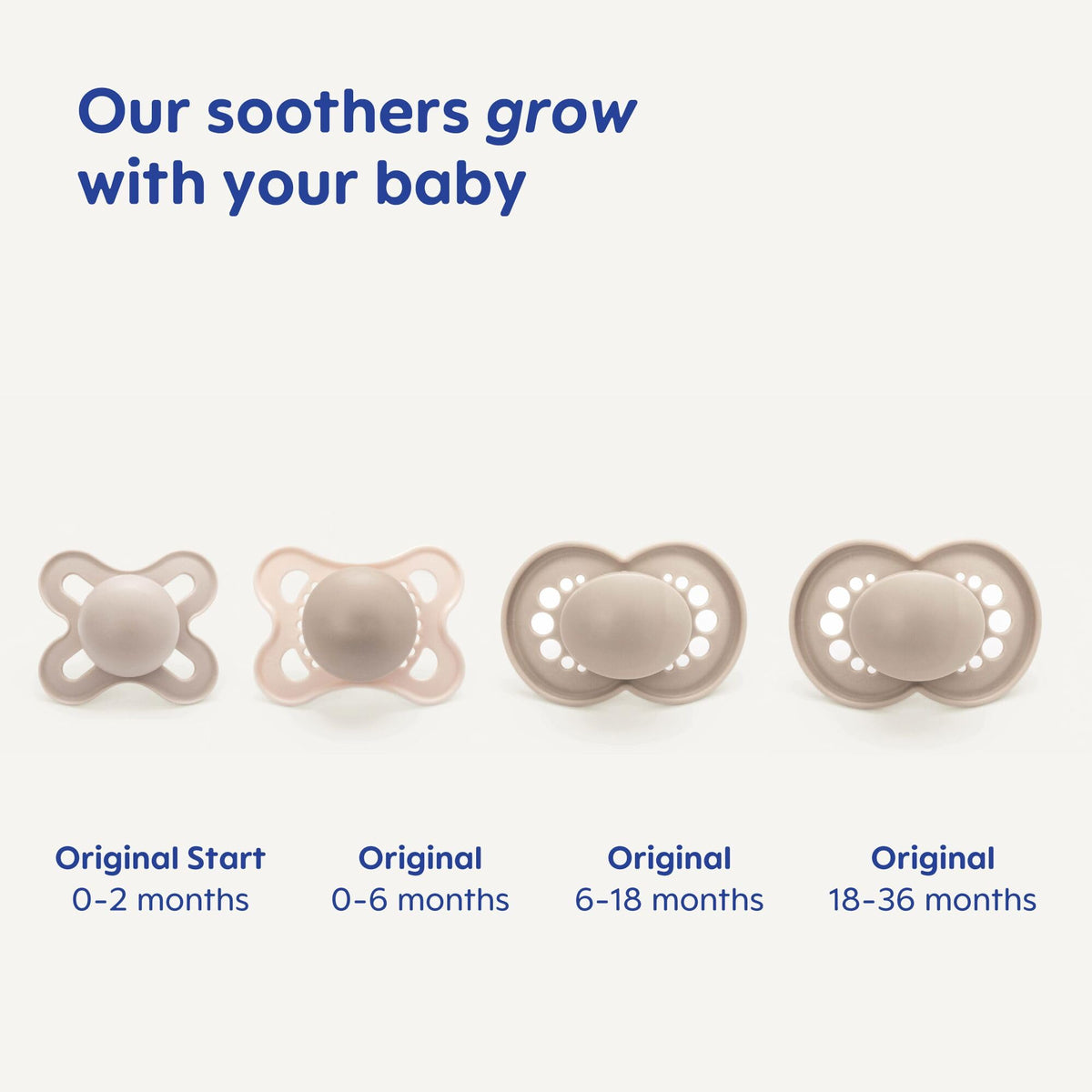 MAM Original Start Dummies, 0-2M, 2 Pack, Orthodontic Design, Pink/Purple