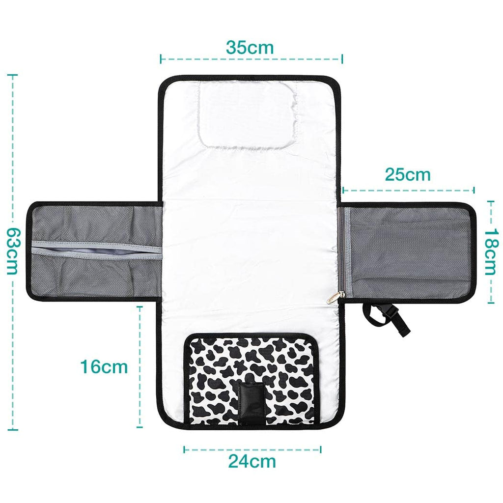 Lekebaby Portable Nappy Changing Mat Travel Baby Change Mat