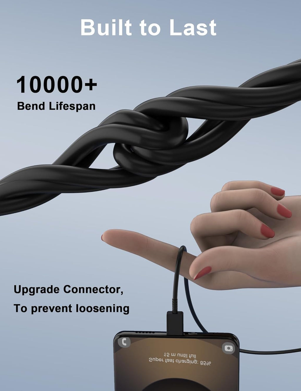 USB C to USB C Charger Cable,3M Long i Phone Type C Charging Lead 2Pack Fast Charging Wire USBC Charger Cables for iPhone 17 Pro Max/17 Air/16/16 e/16 Pro/15 Plus, iPad Pro/Air/Mini,Mac