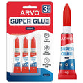 ARVO Super Glue Liquid 12g (Pack of 3 x 4g)