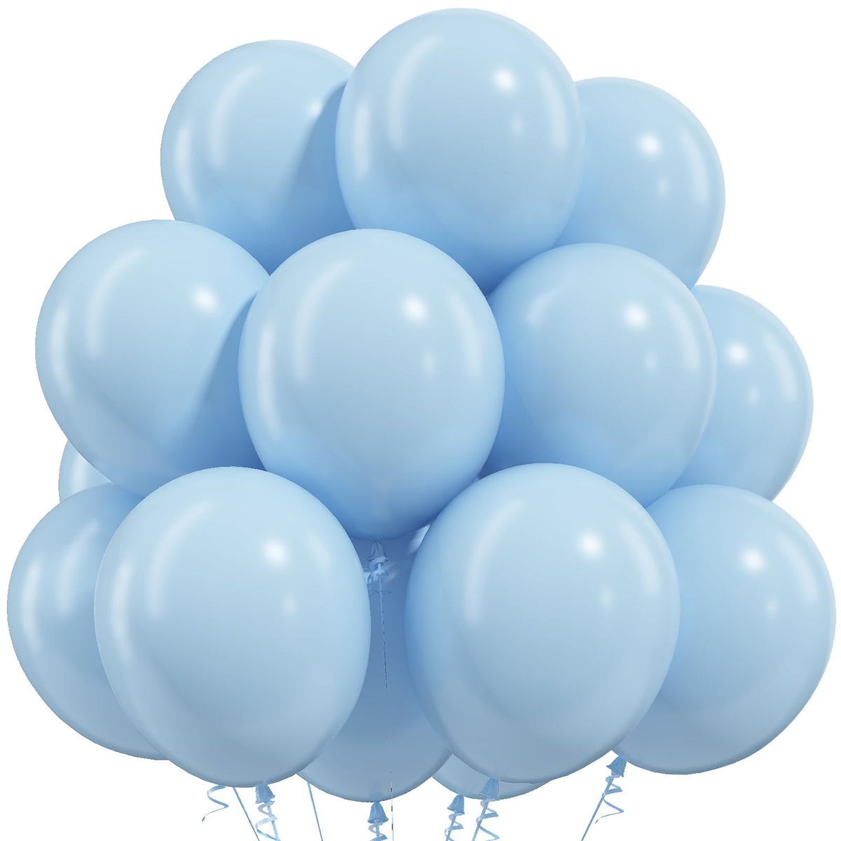 Togvu Black Balloons, 50Pack 5 Inch Small Mini Black Latex Party Balloons