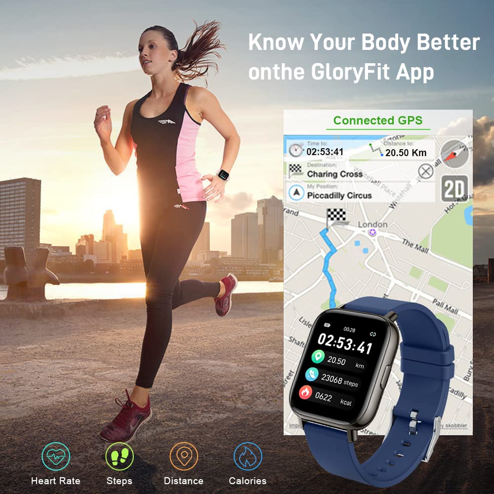 Motast Smart Watch, Fitness Tracker 1.69'' HD for Men Women,