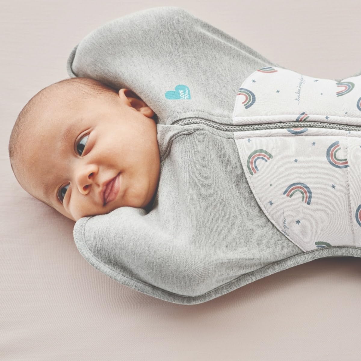 Love To Dream Swaddle Up, S 3.5-6kg, White Dreamer, 2.5 Tog