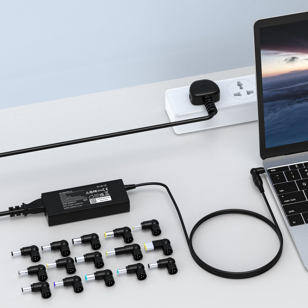 65W Laptop Charger Compatible with Microsoft Surface Pro Laptop Book Go