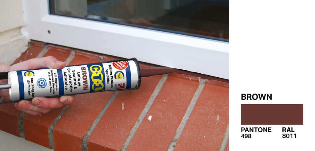 CT1 CT1SILVER Silver TRIBRID® Multi Purpose Sealant & Adhesive - 290ml