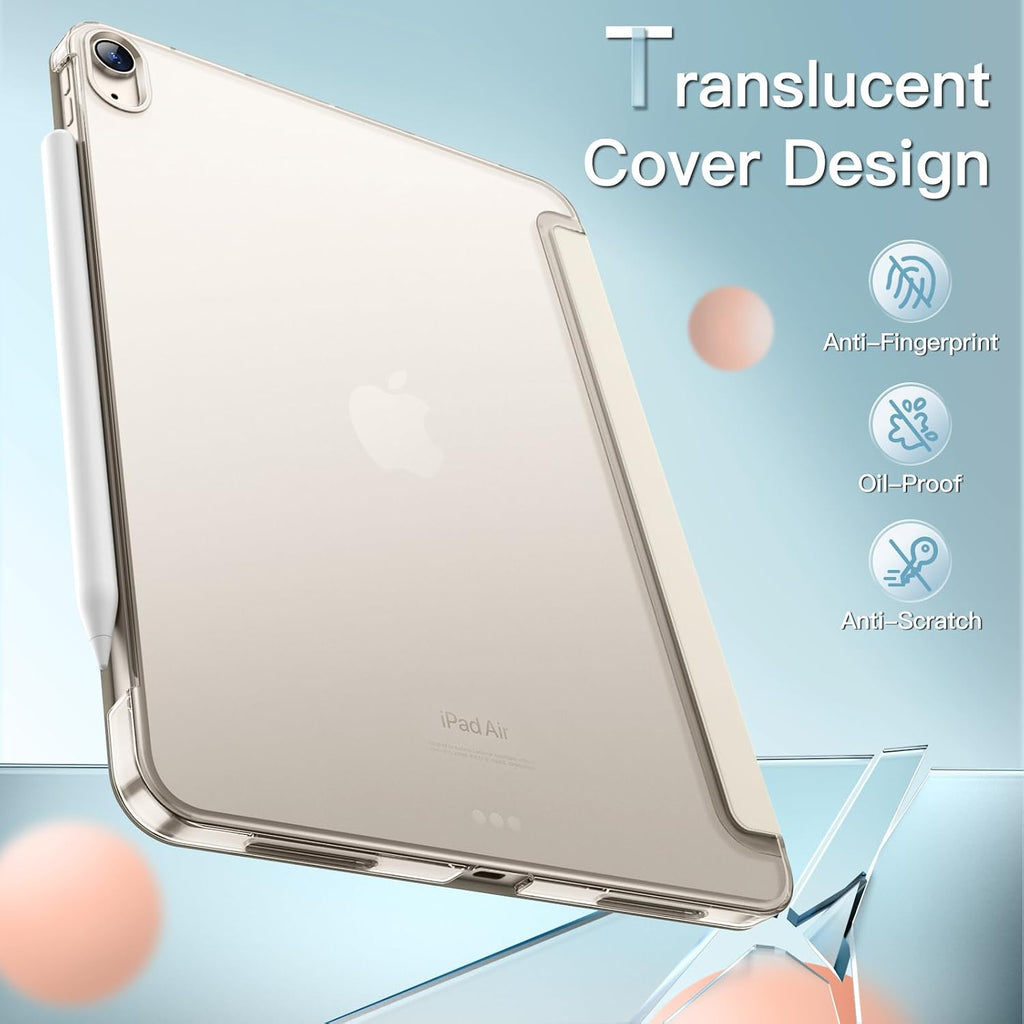 JETech Case for iPad Air 11" M4/M3/M2 & iPad Air 5/4 10.9", Starlight
