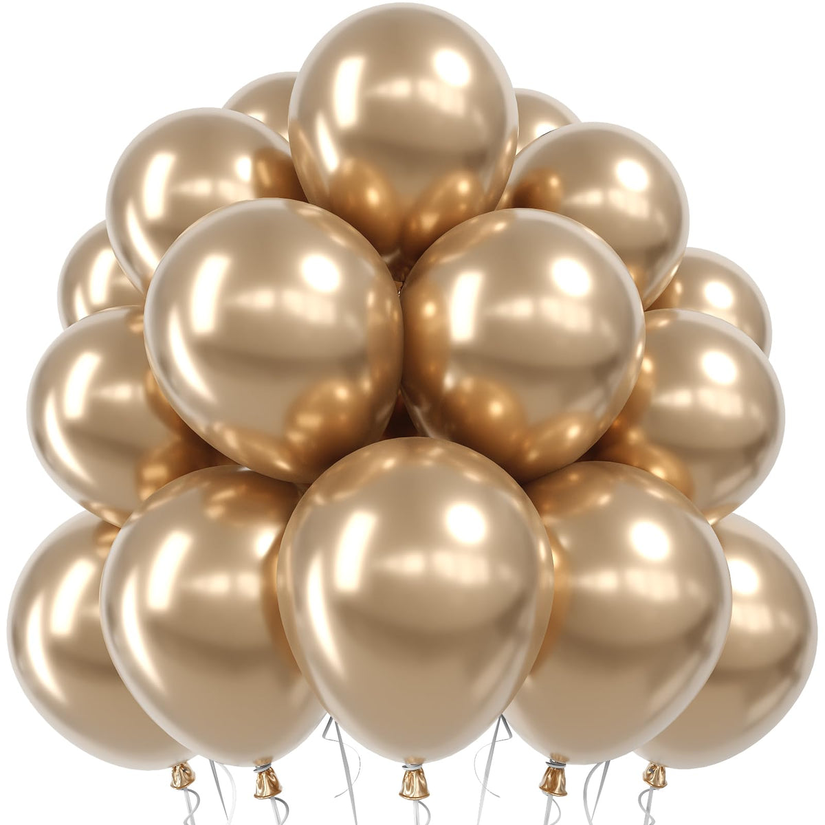 Jobkoo Dusty Pink Balloons, 12 Inch 50 Pcs Boho Blush Pink Latex Balloon