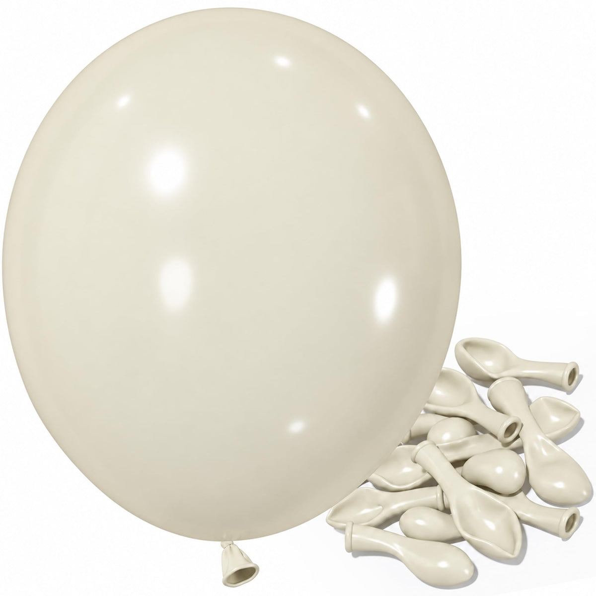 Jobkoo Dusty Pink Balloons, 12 Inch 50 Pcs Boho Blush Pink Latex Balloon