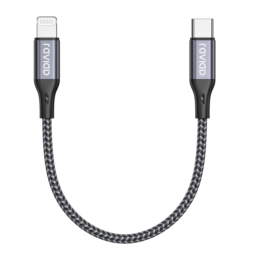 RAVIAD USB C to Lightning Cable 1M [MFi Certified] iPhone Charger USB C