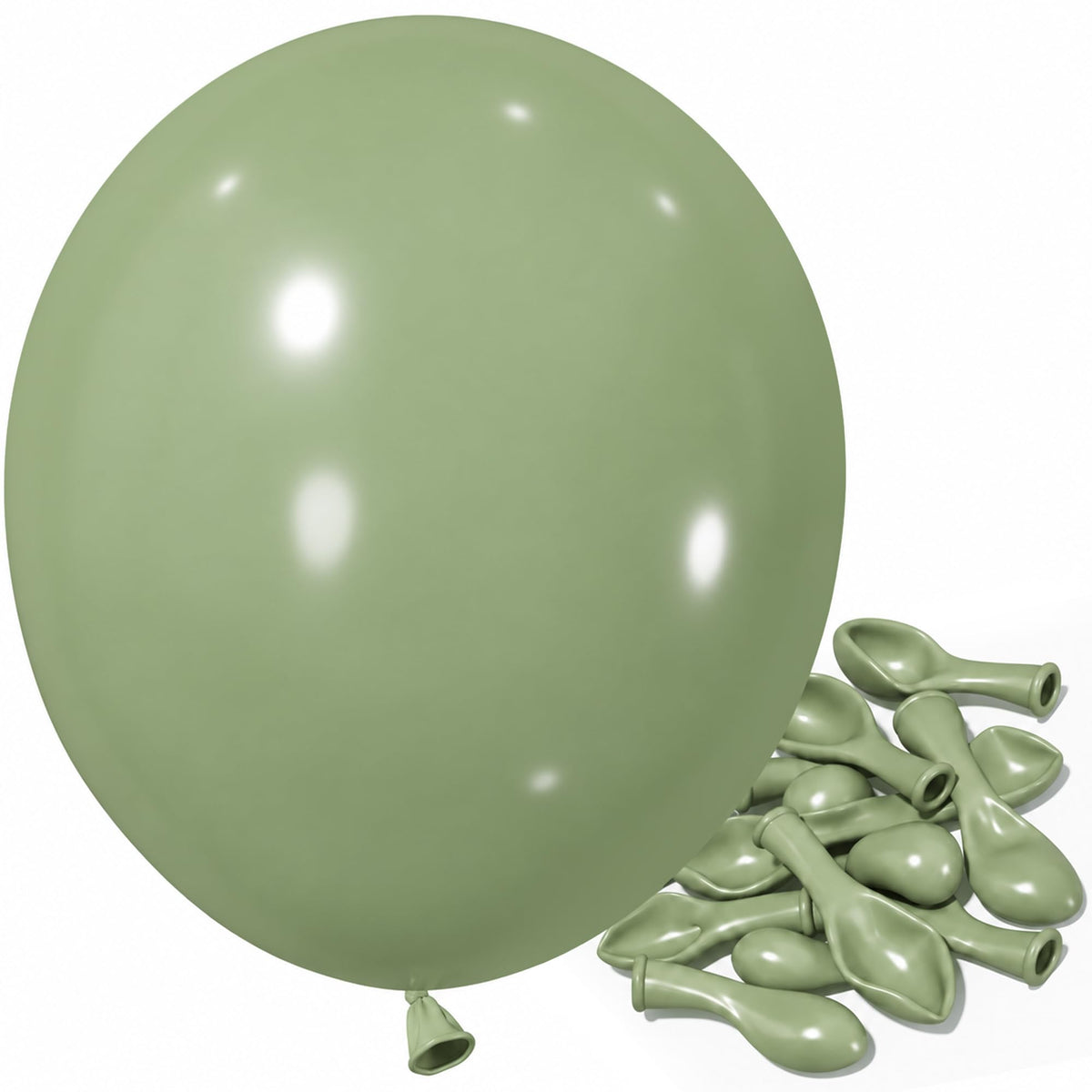Jobkoo Dusty Pink Balloons, 12 Inch 50 Pcs Boho Blush Pink Latex Balloon