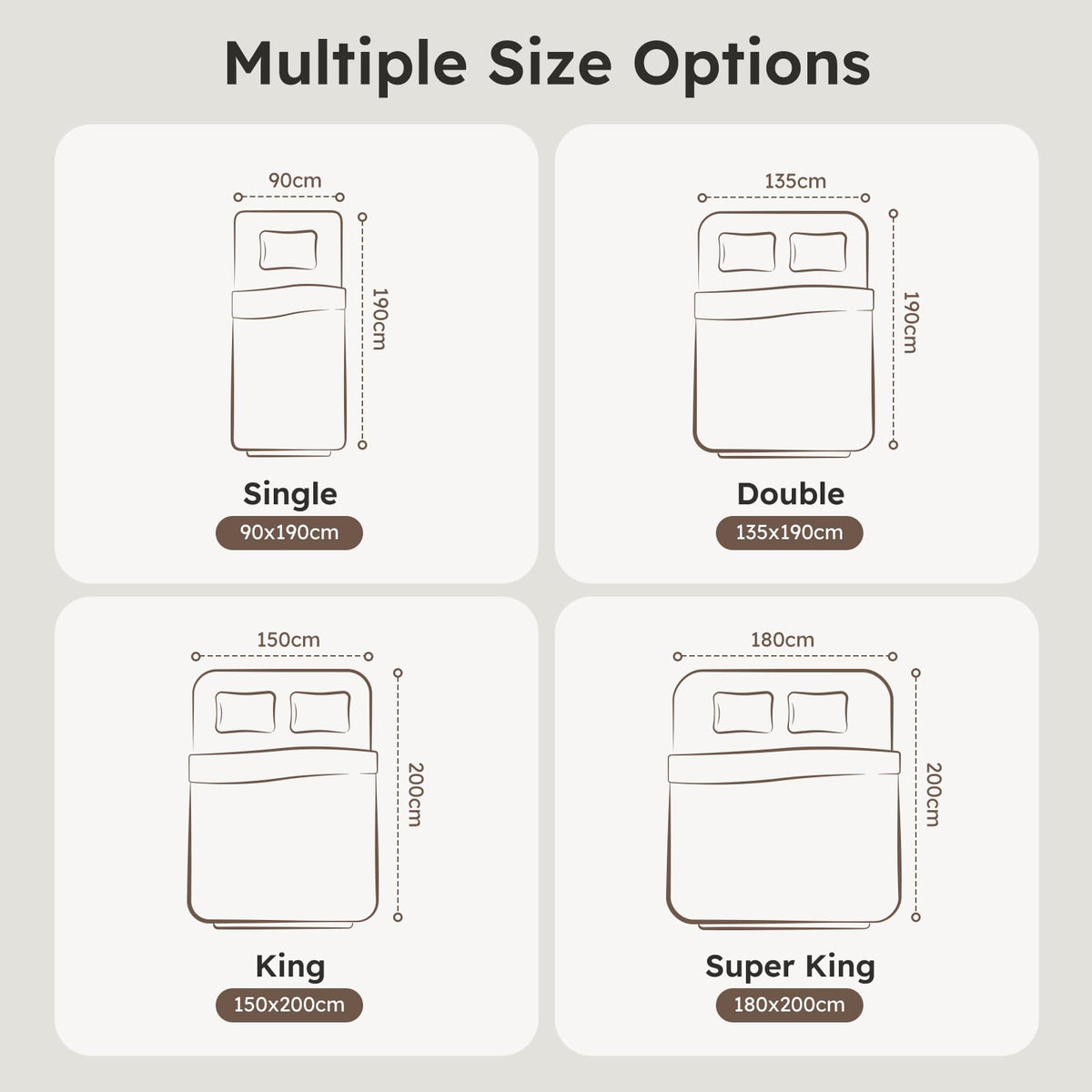 Yoofoss Waterproof Cot Bed Mattress Protector 120 x 60 cm Breathable Toddler Bed Mattress Protector Comfortable Noiseless White