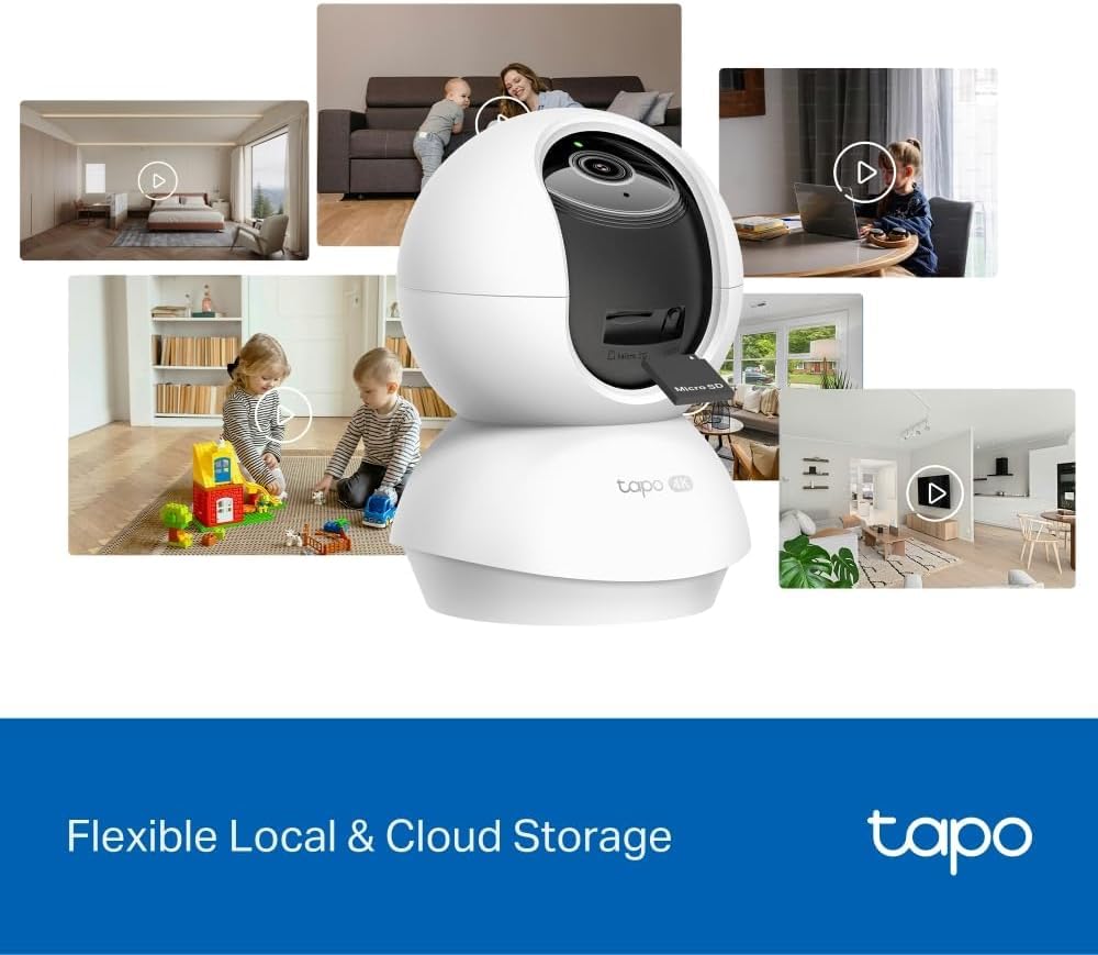 Tapo C211 2K 3MP Pan/Tilt Indoor Security Camera Pet Camera CCTV Camera
