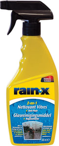 Rain-X 1830048 88197500 2-in-1 Glass Cleaner Plus Rain Repellent 500 ml, blue