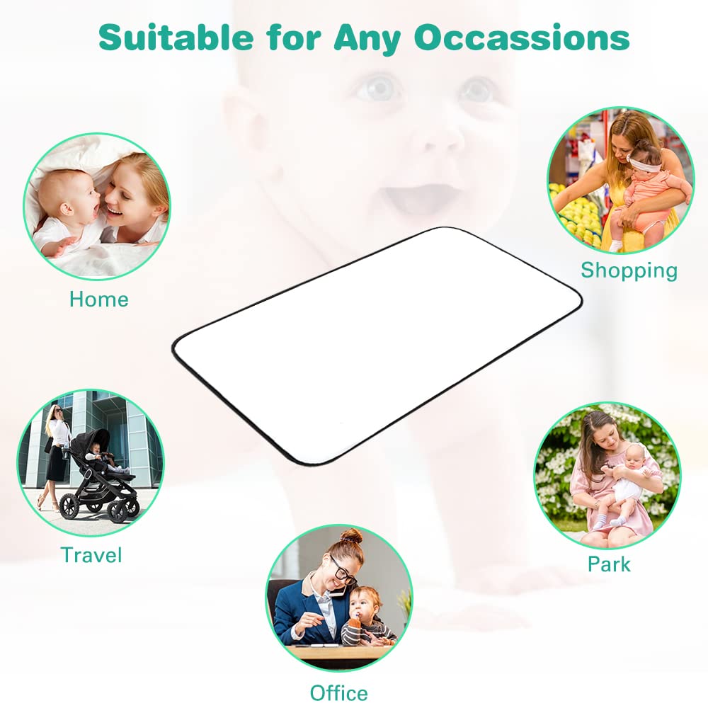 Lekebaby Foldable Baby Changing Mat - Travel & Portable