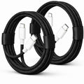2 Pack 60W USB-C to C Fast Charging Charger Cable For iPhone 18 Pro Max 17e