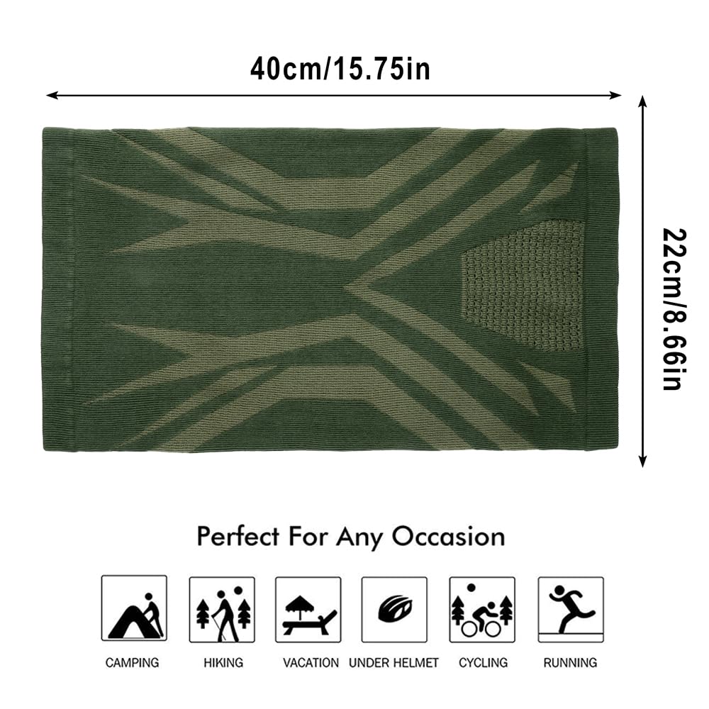 WTACTFUL Winter Neck Warmer Gaiter Windproof Face Mask Balaclava Bandana for Ski Snowboard