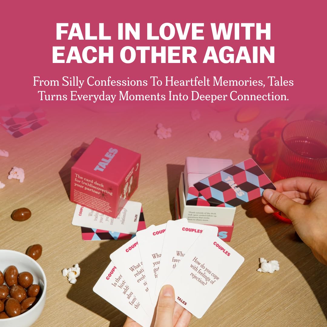TALES 150 Conversation Cards, Family Edition, Create Meaningful Connections