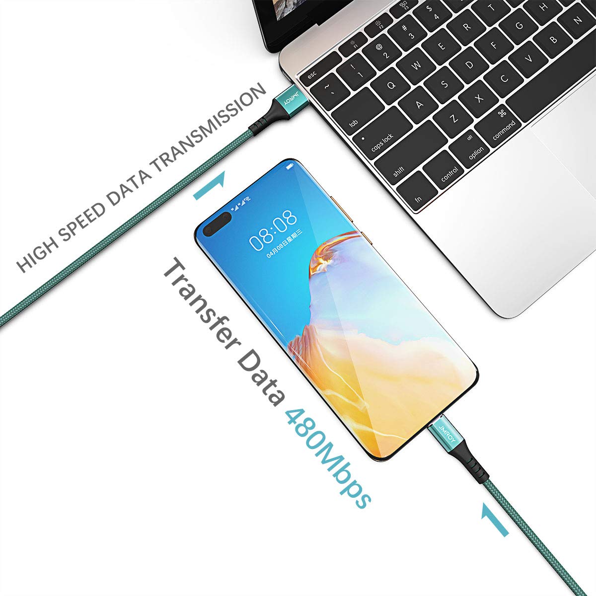 USB C CABLE 3M,Long Samsung Charger Cable Braided Compatible with Samsung Galaxy S20 Plus S21 S22 S23 S10 S9 S8, A20E A50 A51 A70 A71,PS5,Switch,Huawei P40,（Black）