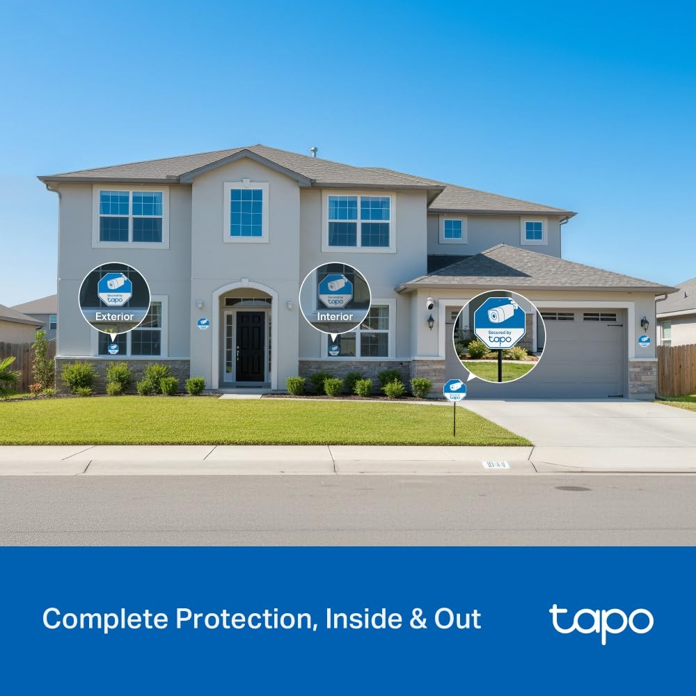 Tapo TC40 Full HD Pan/Tilt Outdoor Security Camera CCTV Camera 360° View