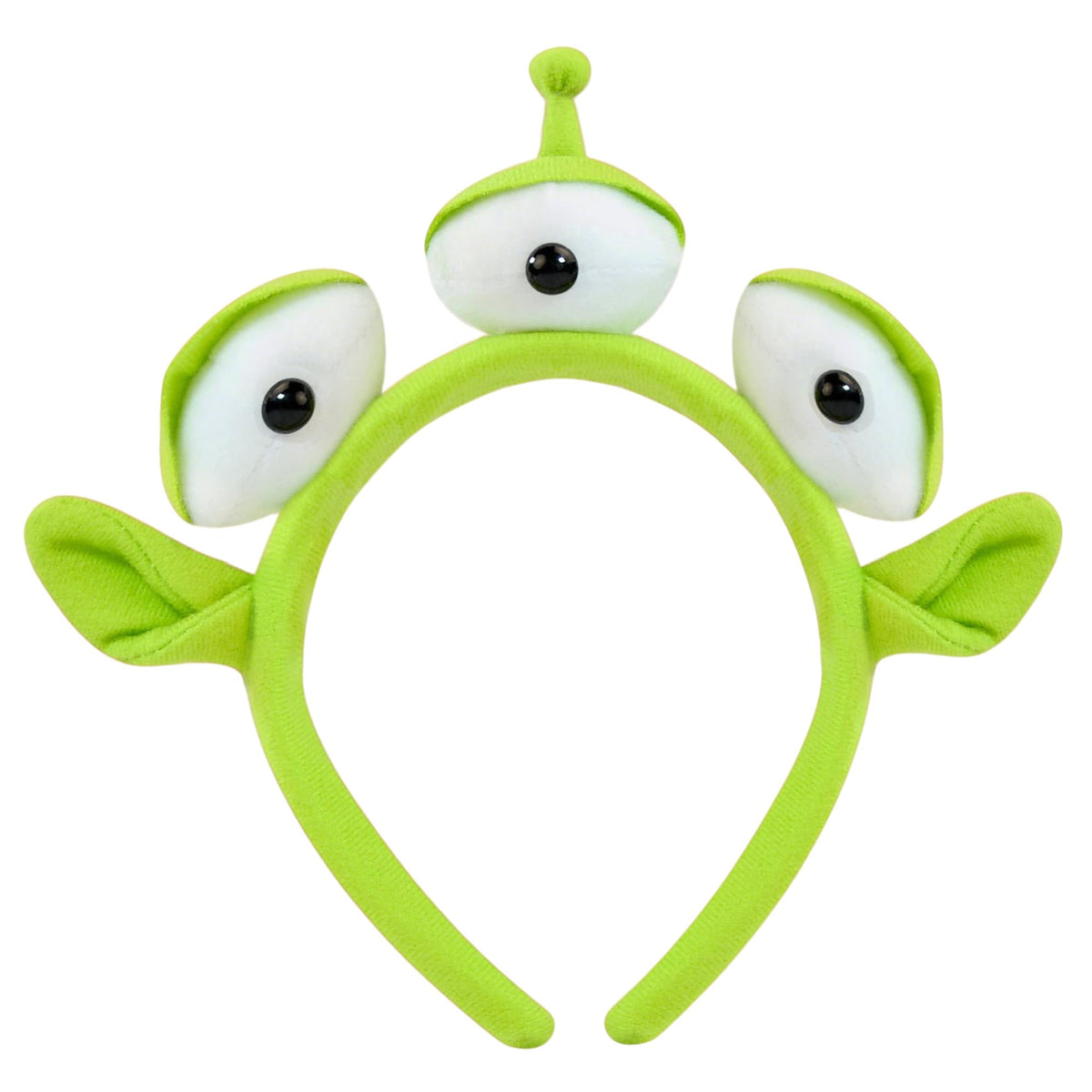Green Three-eyed Alien Plush headband Alien Monster headband for Halloween Party Birthday, Christmas