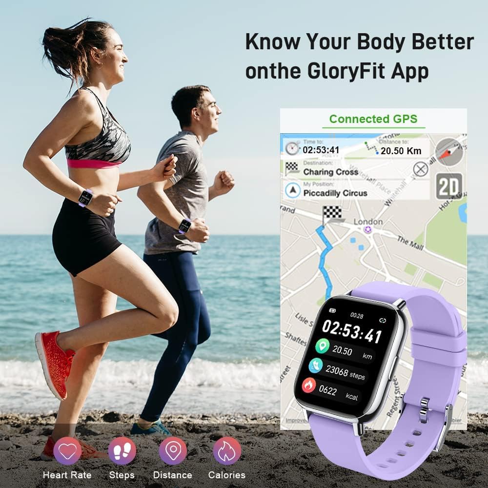 Motast Smart Watch, Fitness Tracker 1.69'' HD for Men Women,