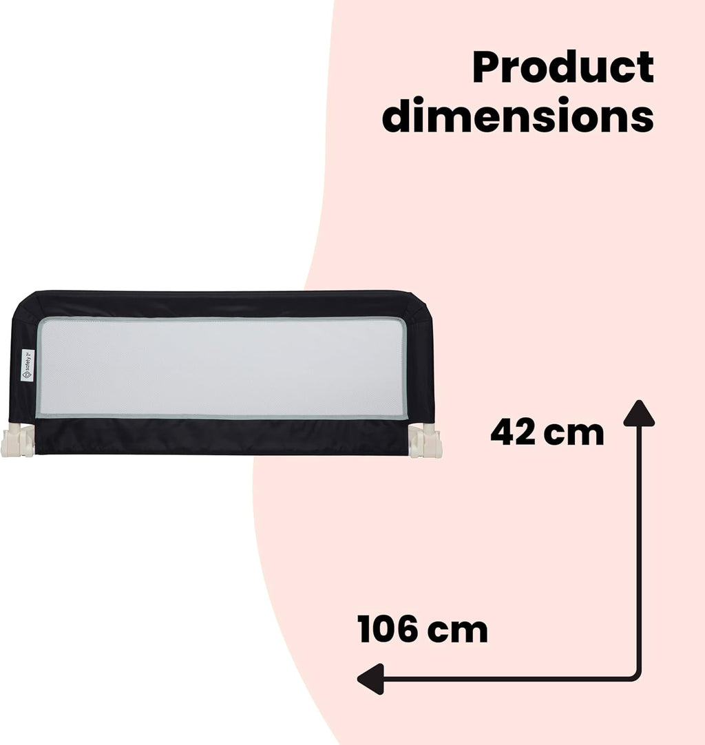 Safety 1st Portable Bed Rail 106 × 42 cm, Dark Grey