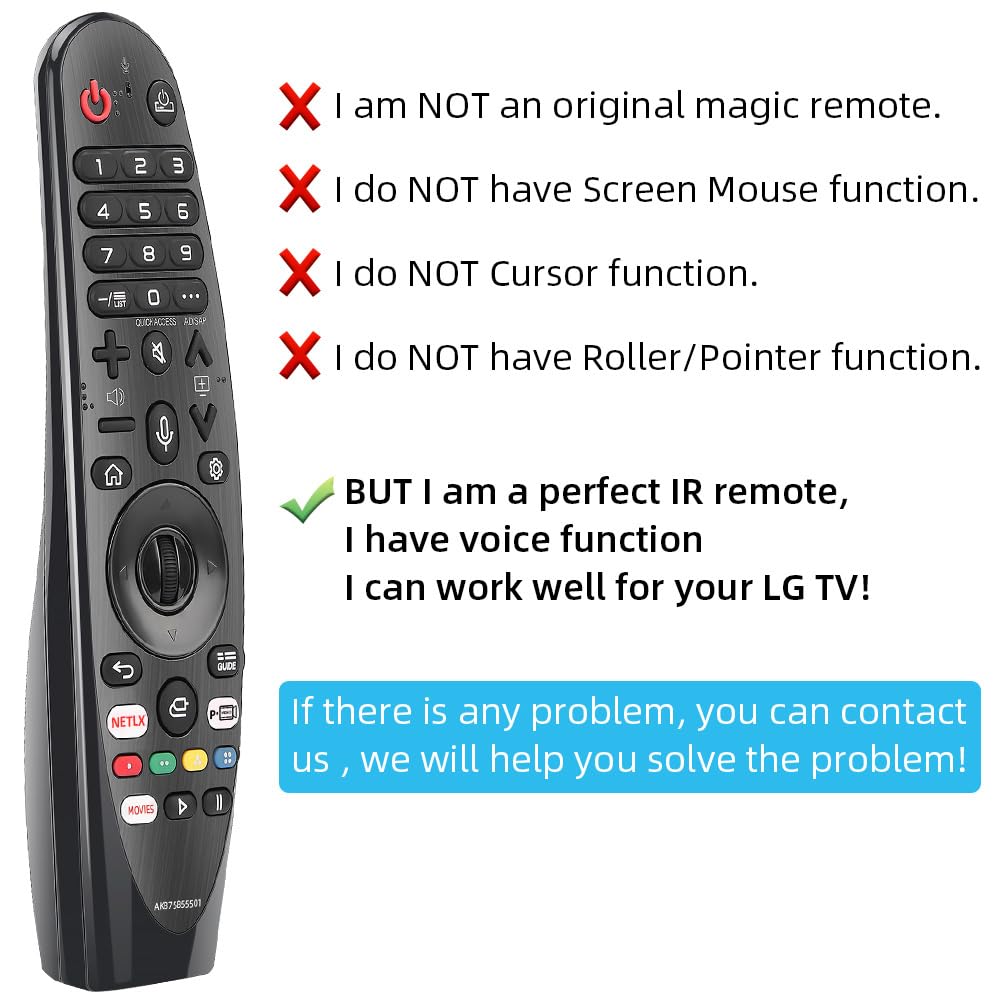 Seniors Elderly Big Button Universal Extra Large Remote Control UNOCAR