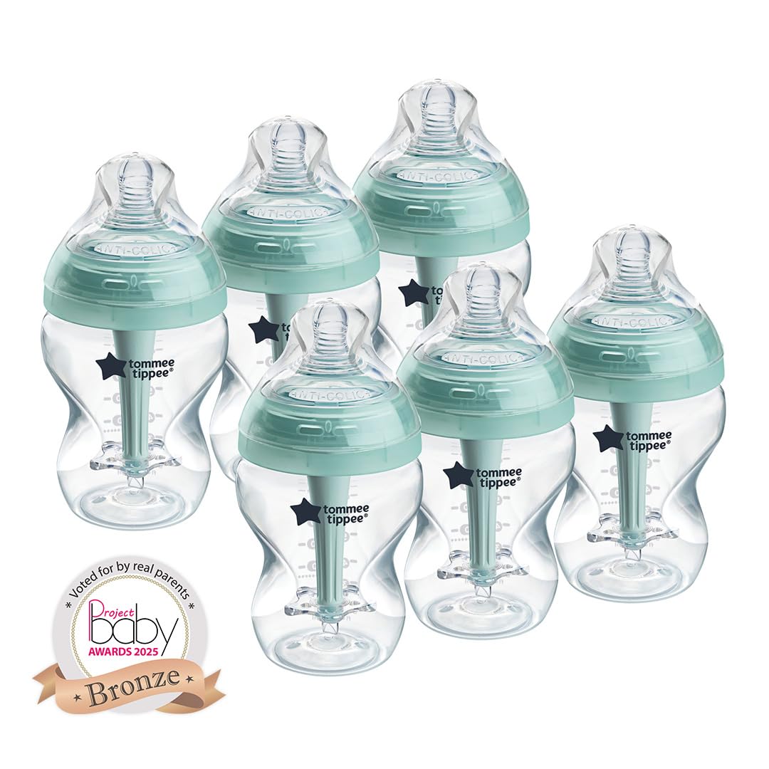 Tommee Tippee Advanced Anti-Colic Baby Bottle Breast-Like Teat 0m+ 260ml
