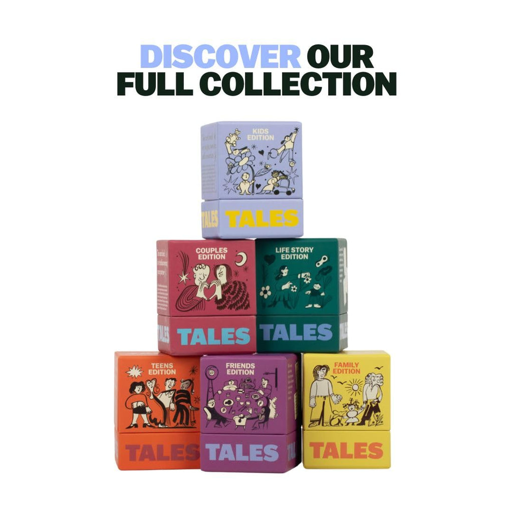 TALES 150 Conversation Cards, Family Edition, Create Meaningful Connections