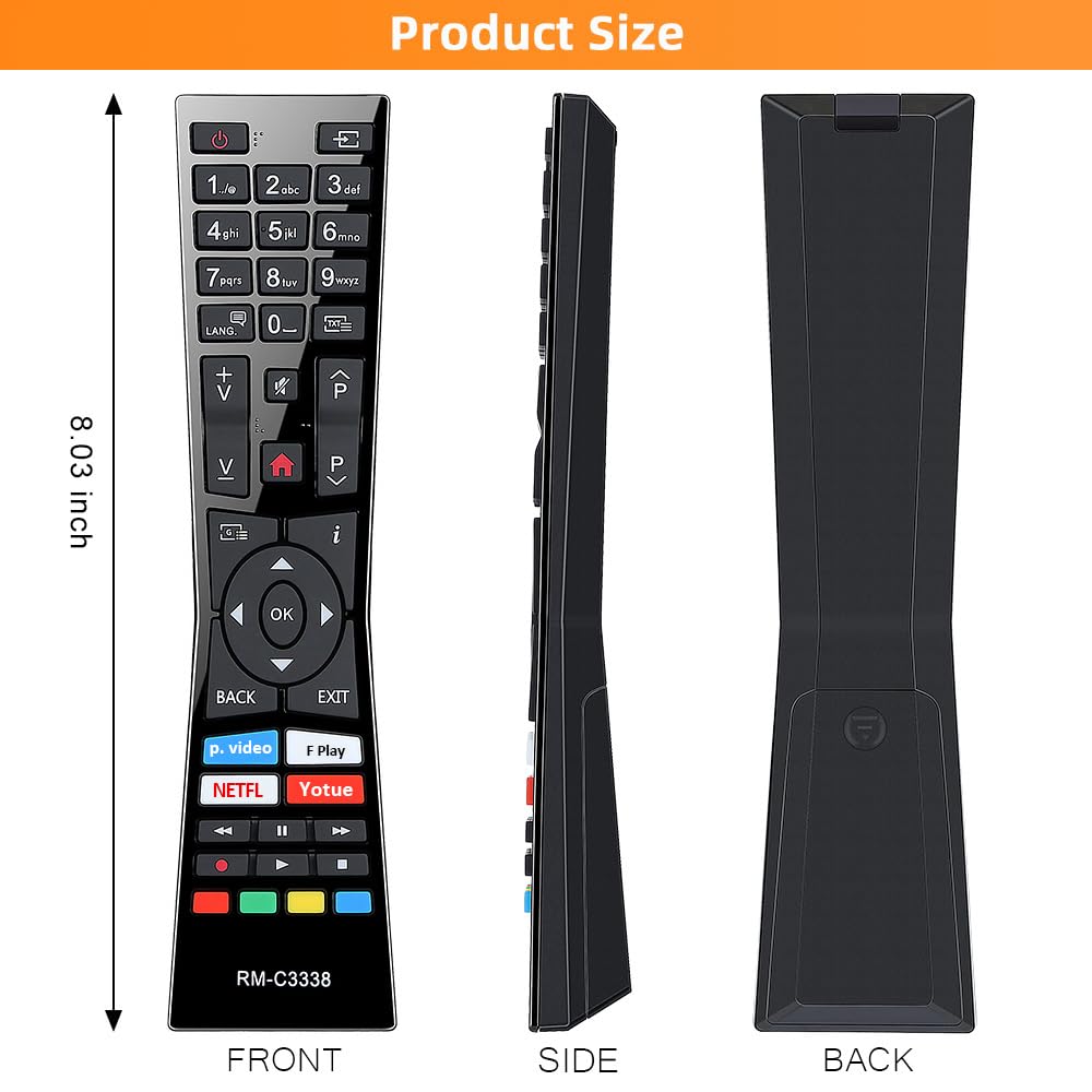 for-LG-Magic-Remote, Gvirtue Solar Voice Remote Control for-LG-Smart TV