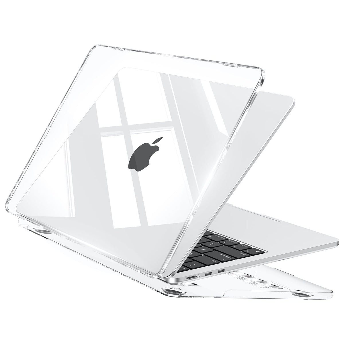 EooCoo for MacBook Neo Case 13 inch 2026 A3404 A18-Pro Crystal Pink