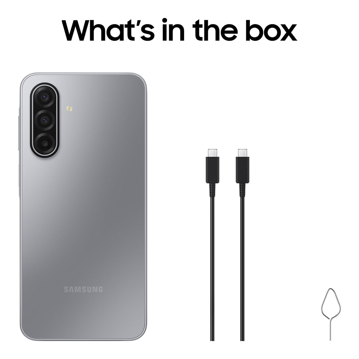 Samsung Galaxy A17 5G, AI Smartphone, Slim 7.5mm Frame, Large Screen, 50MP Camera, 128GB Storage, 4GB Memory, 5000 mAh Battery, Black, 3 Year Extended Warranty (UK Version)