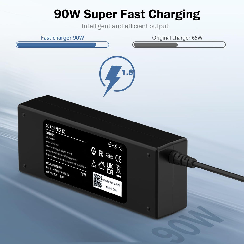 USB C Laptop Charger 45W Compatible with Acer HP Asus Lenovo Chromebook