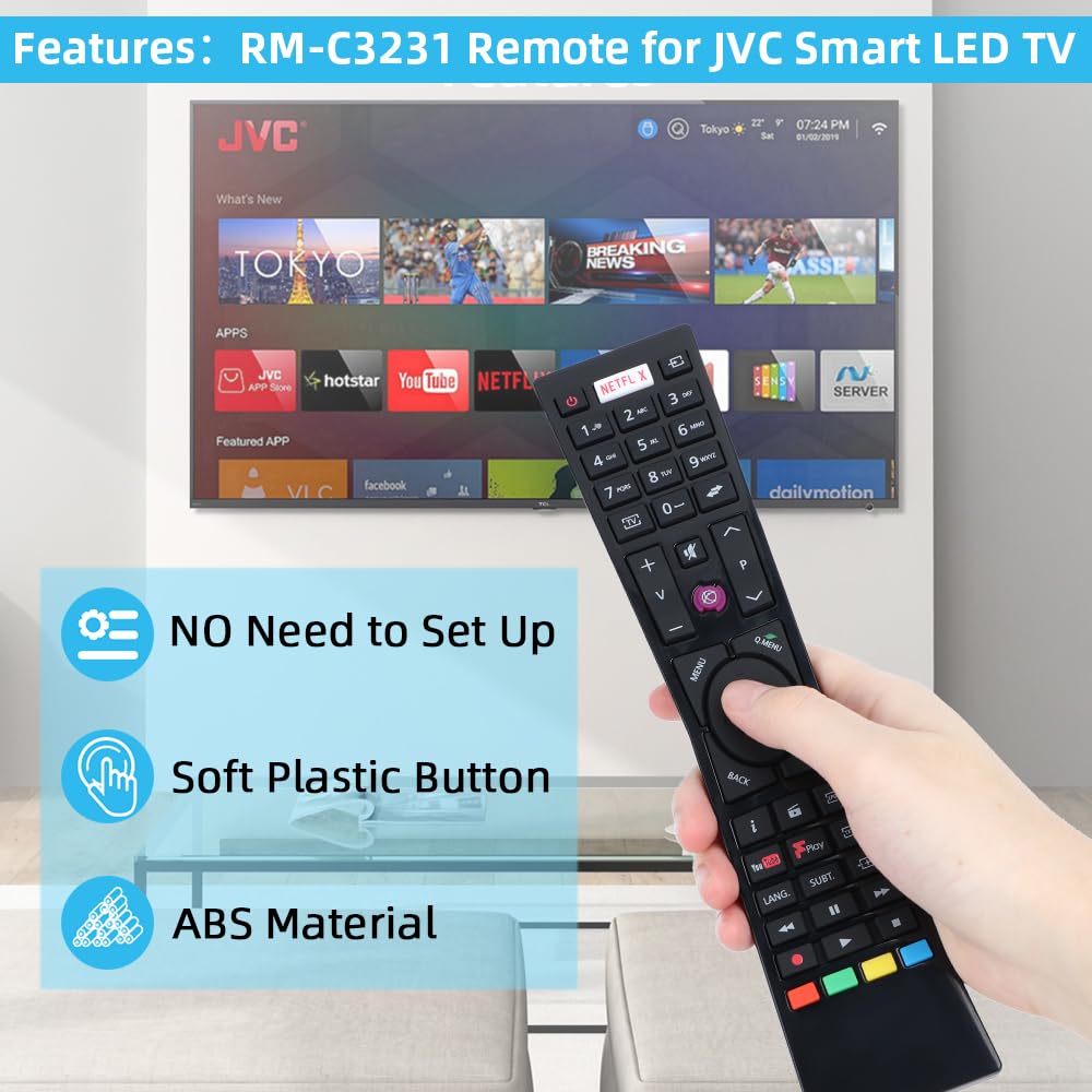 Seniors Elderly Big Button Universal Extra Large Remote Control UNOCAR