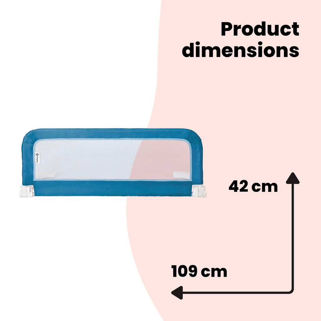 Safety 1st Portable Bed Rail 106 × 42 cm, Dark Grey