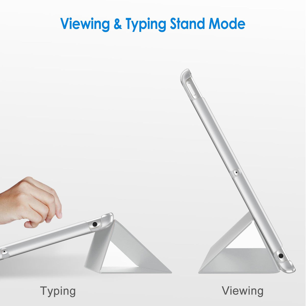 JETech Case for iPad 9th/8th/7th Gen 10.2", Black