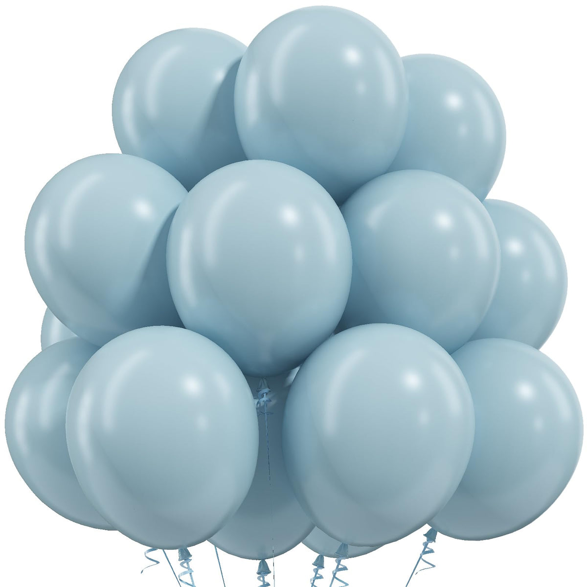 Togvu Black Balloons, 50Pack 5 Inch Small Mini Black Latex Party Balloons