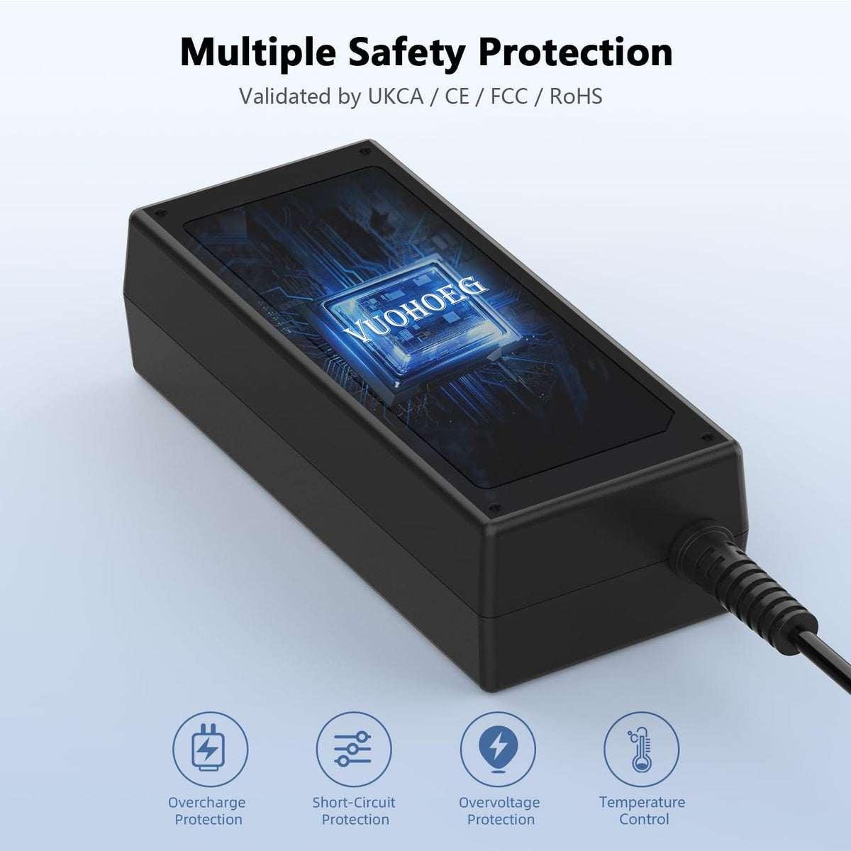 USB C Laptop Charger 45W Compatible with Acer HP Asus Lenovo Chromebook
