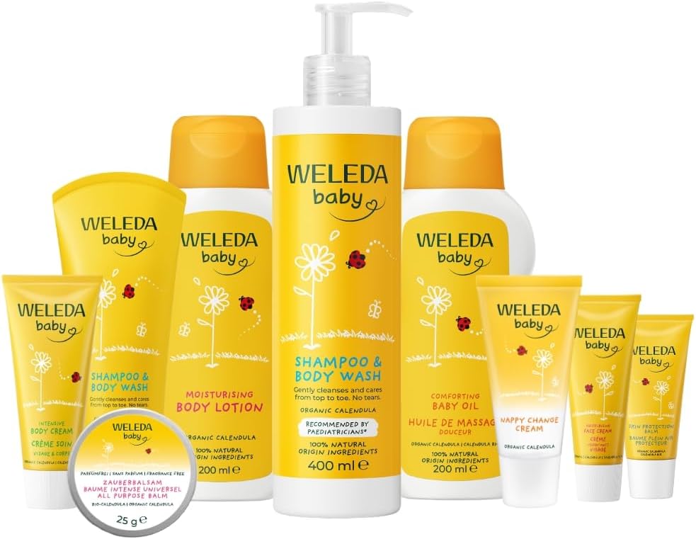 Weleda Baby Calendula Shampoo & Body Wash 2-in-1 Sensitive 200 ml