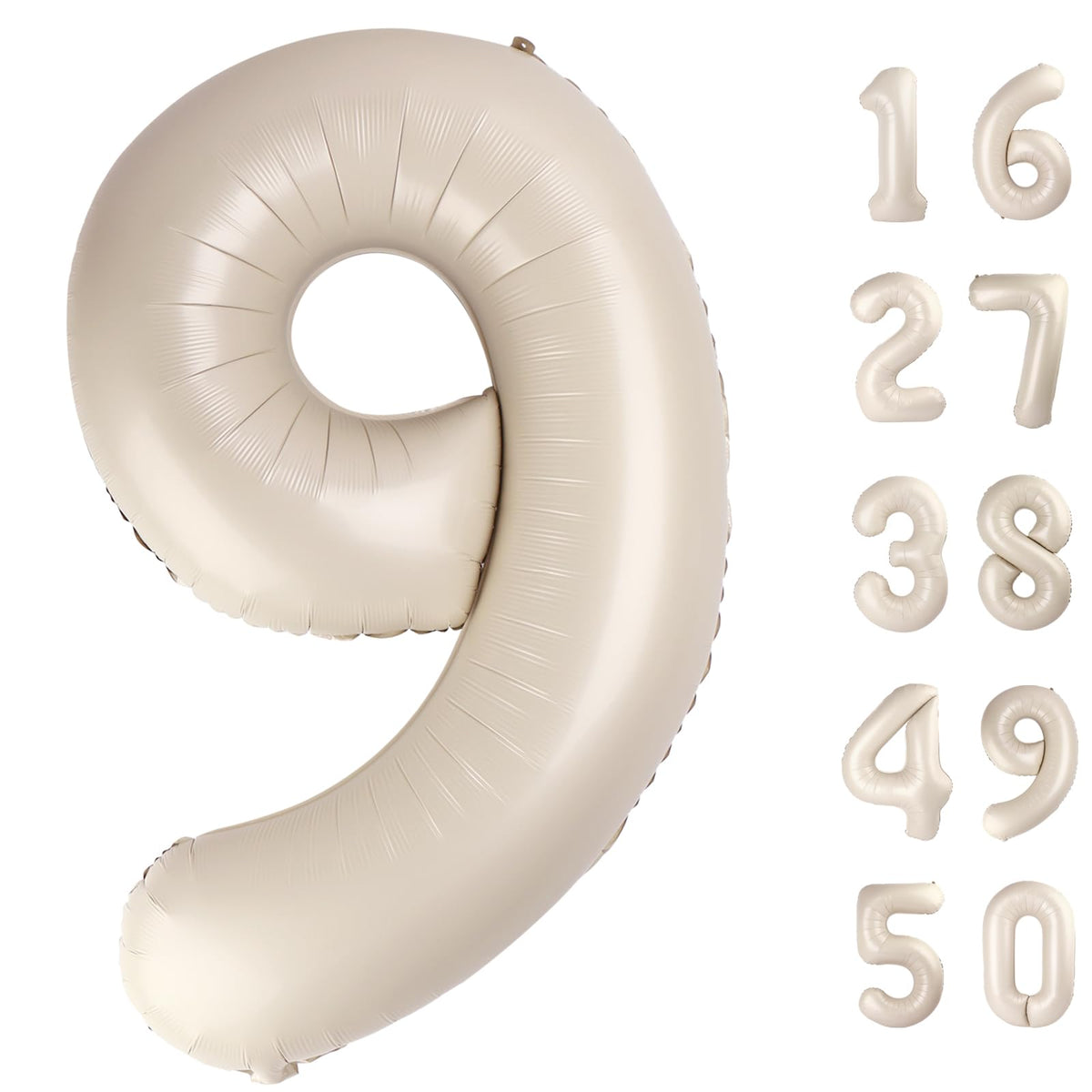 40 Inch Green Number 3 Balloons Foil Digital Helium Number Balloons