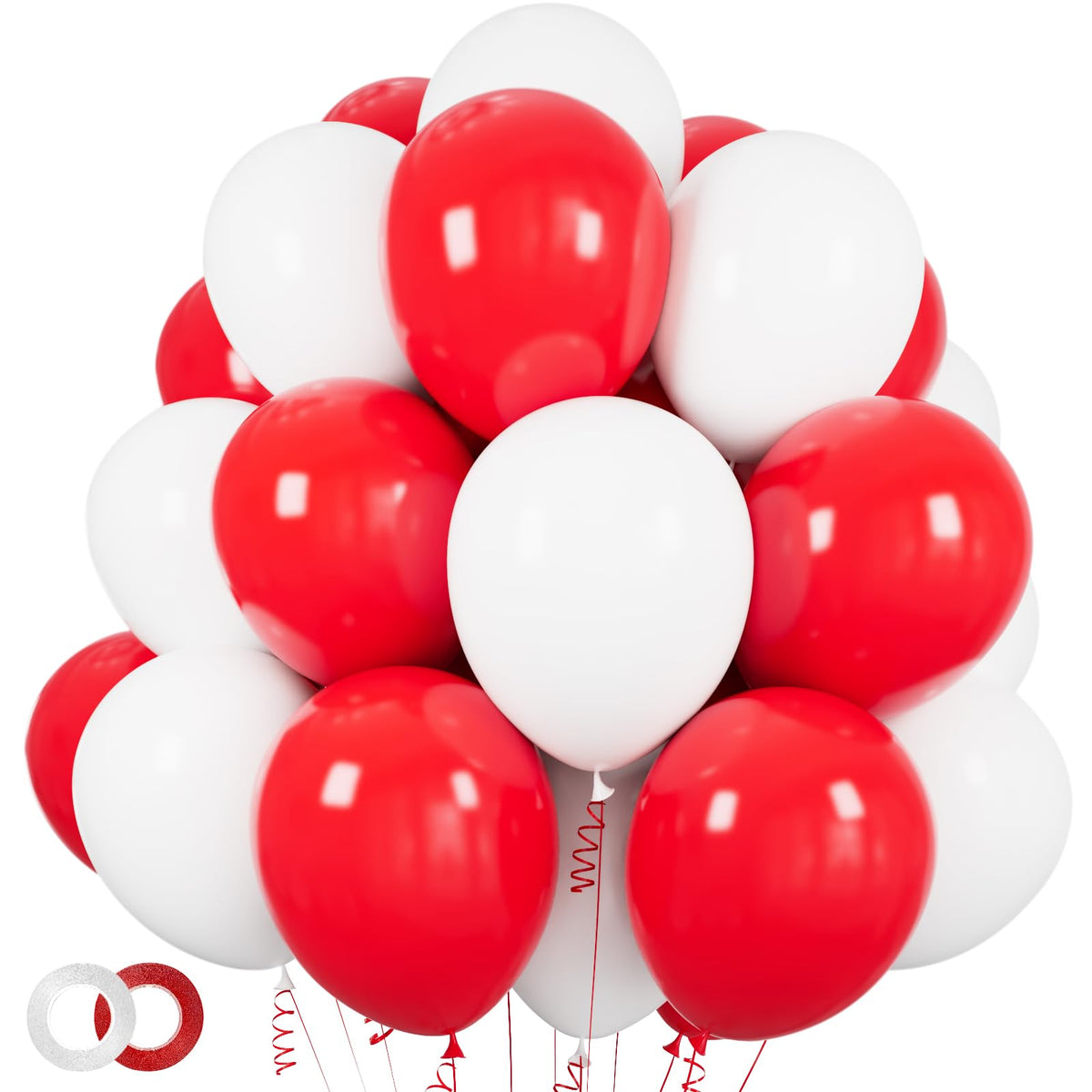 ASIYUHY Yellow Balloon 12 inch 100 Pack Thick Latex Helium Balloons