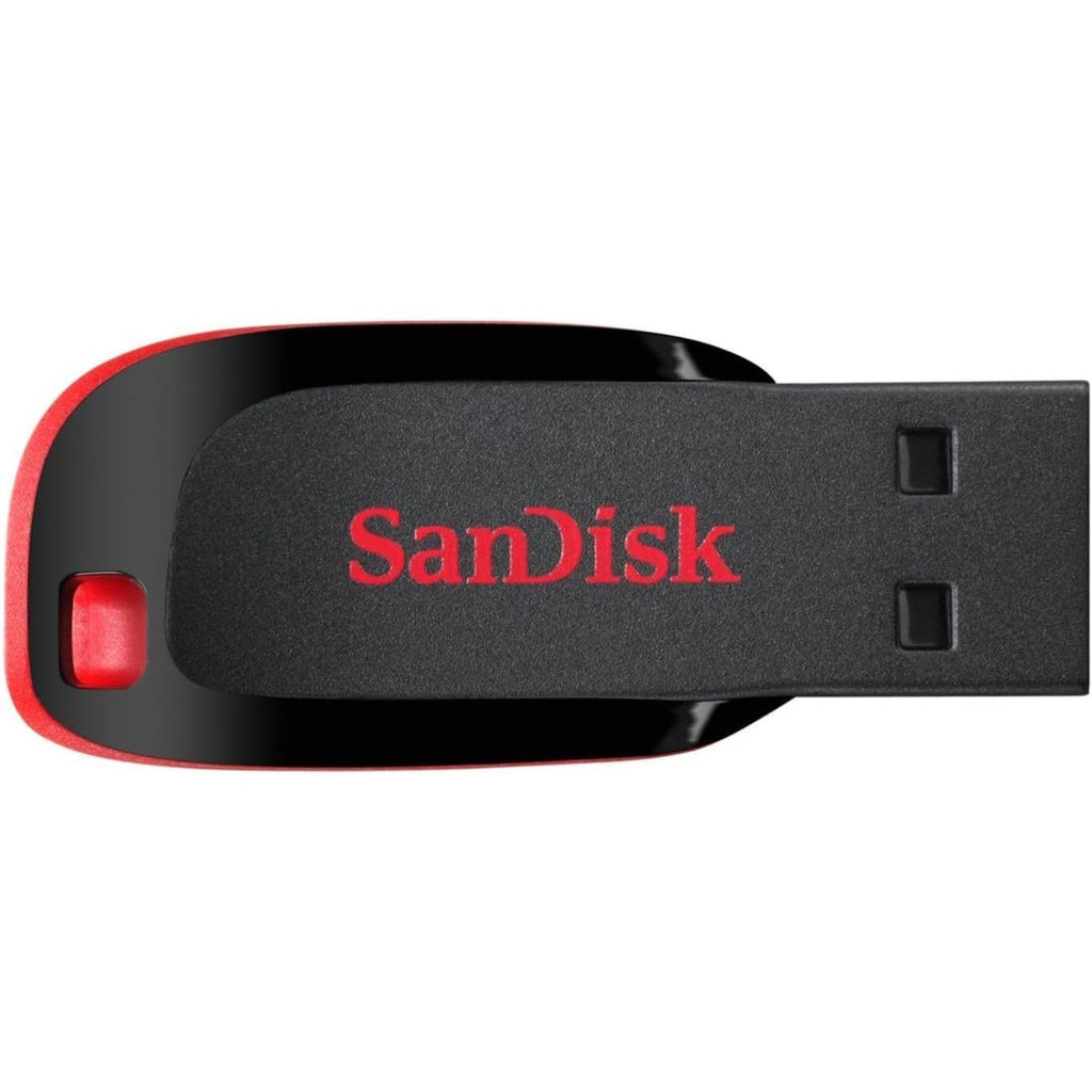 SANDISK Cruzer Blade 64GB, USB-A Flash Drive, Black