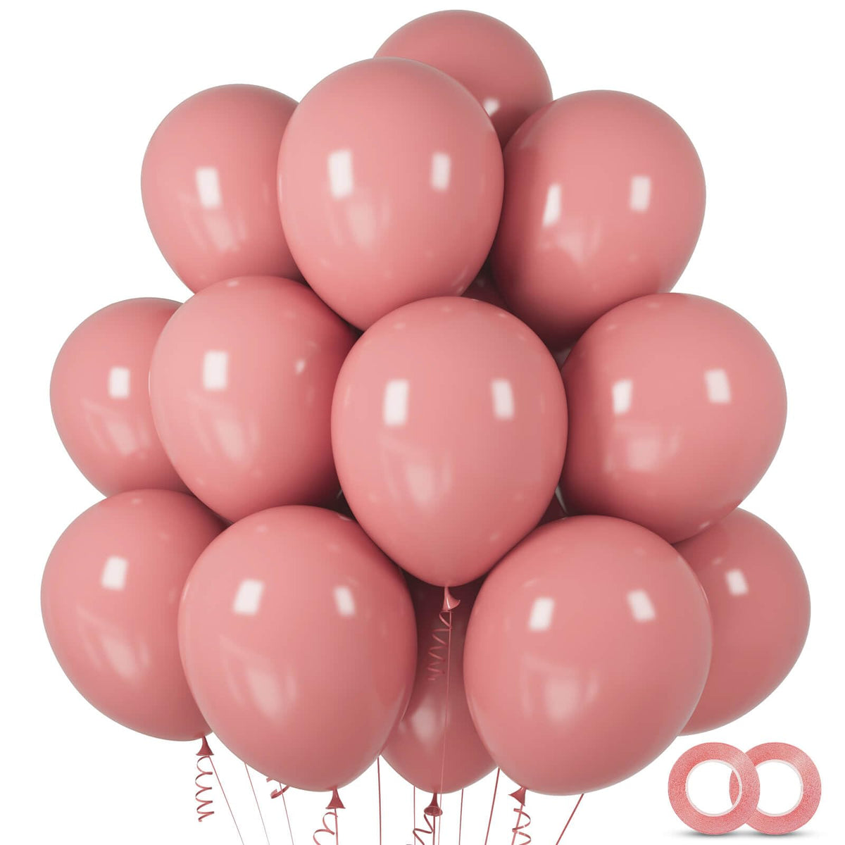 ASIYUHY Yellow Balloon 12 inch 100 Pack Thick Latex Helium Balloons