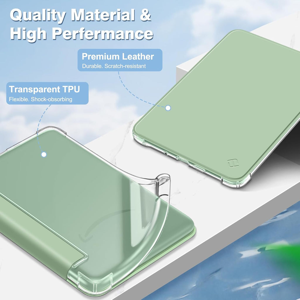 FINTIE Slim Case for 6" Kindle 11th Gen 2024/2022, Agave Green